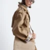 Trenchcoat med belte
