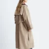 Trenchcoat med dobbeltspent Trenchcoat med dobbeltspent