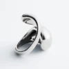 Two-Twist skulpturell ring Two-Twist skulpturell ring