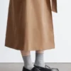 Tykke loafers i skinn