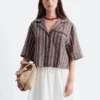 Voluminøse shorts i boxerstil