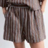 Voluminøse shorts i boxerstil